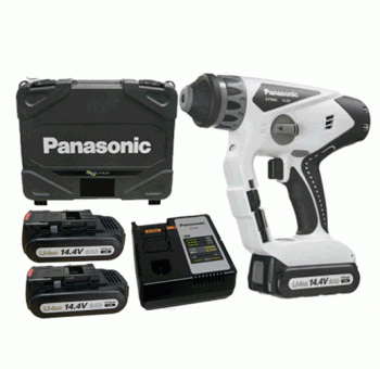 Panasonic Cordless 14.4 Volt SDS+ Drill Driver EY-7840-LZ2S31 (2 x 3.1Ah Lithium-Ion Batteries)