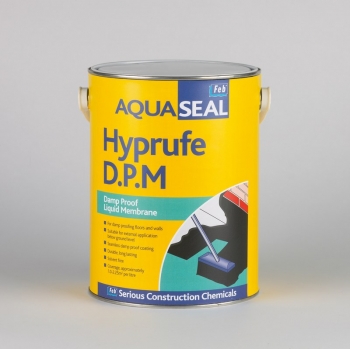 AQUASEAL HYPRUFE D.P.M - Damp Proof Liquid Membrane - Black - 200LTR