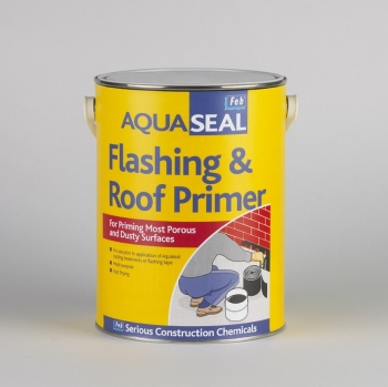 AQUASEAL FLASHING & ROOF PRIMER - For Priming Most Porous & Dust Surfaces - Black - 5LTR (per 4)
