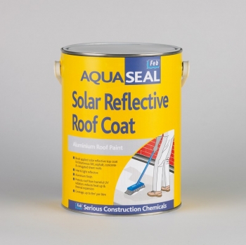 AQUASEAL SOLAR REFLECTIVE ROOF COAT 5 Litre  (per 4)