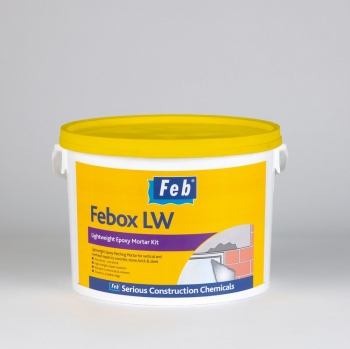 FEBOX LW - Lightweight Epoxy Mortar Kit - Grey - 2.5KG