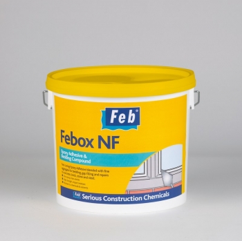 FEBOX NF - Epoxy Adhesive & Bedding Compound - Pale Grey - 3KG