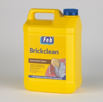 FEB BRICKCLEAN - External Brick Cleaner - Clear - 5LTR (per 4 box)