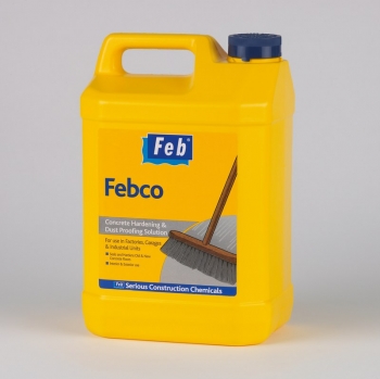 FEBCO - Concrete Hardening & Dust Proofing Solution - Clear - 25LTR