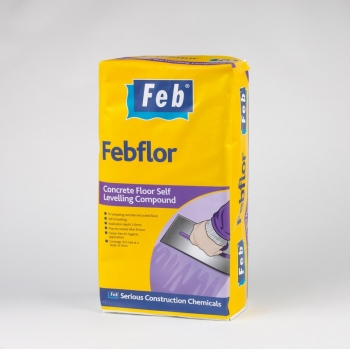 FEBFLOR - Concrete Floor Self Levelling Compound - Grey - 20KG