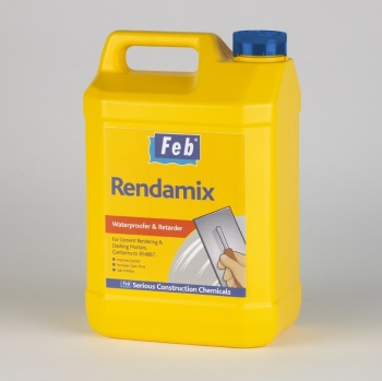 FEB RENDAMIX - Waterproofer & Retarder - Amber - 25LTR