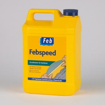 FEBSPEED Accelerator & Hardener 5ltr - Box qty 4