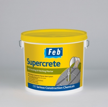 FEB SUPERCRETE - Bolt Grouting & Patching Mortar - Green/Grey - 3KG