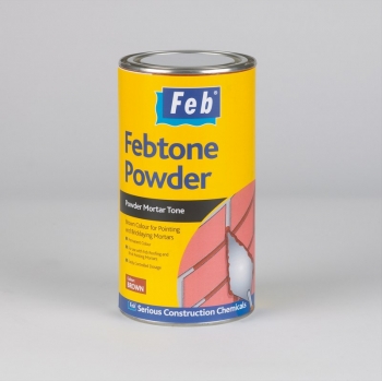 FEBTONE POWDER - Powder MORTAR TONE - Brown - 1KG (per 6 box)