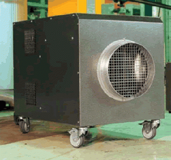 Rhino 5m 10 inch  Ducting for FH18 3 Phase 18KW Industrial Fan Heater
