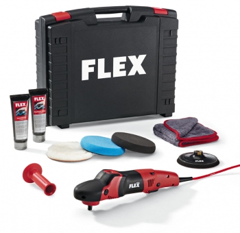 Flex PE 14-2 150 230/CEE Set POLISHFLEX, variable-speed polisher with a high torque 240v only