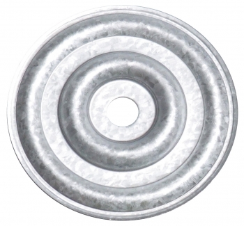 ITW 921198 50mm Round Galvalume Metal Stress Plate - Box Qty 100