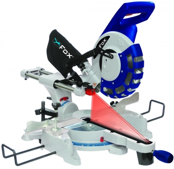 Fox F36-258DB 255mm Double Bevel Slide Compound Mitre Saw 240v