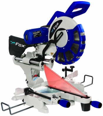 Fox F36-259DB 305mm Double Bevel Slide Compound Mitre Saw 240v