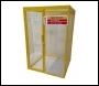 SED Gas Bottle Storage Cage - 1.8m x 1.2m x 1.2m Gas Cage - c/w Highly Flammable Sign