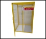 SED Gas Bottle Storage Cage - 1.8m x 1.2m x 1.2m Gas Cage - c/w Highly Flammable Sign