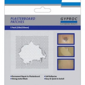 Gyproc Plasterboard Patches 100mm - 25 Packs