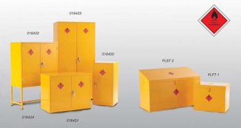 Barton Storage Safestore - Hazardous Substance Cabinet Stand 460 x 915 x 457mm - 016434