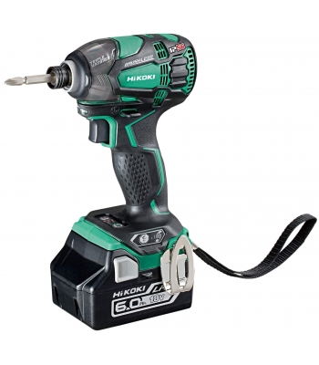 HIKOKI WH18DBDL2 - Impact driver - 1/4" hex drive