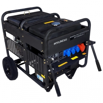 Hyundai HY12000LE-3 Three Phase Electric Start Petrol Generator