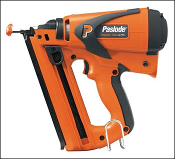 Paslode Impulse IM65A F16 Angled Gas Brad Nailer & 2nd Battery Free of Charge