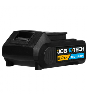 JCB 18V 2.0Ah Lithium-ion Battery and 2.4A Fast Charger - Code 21-20LIBTFC