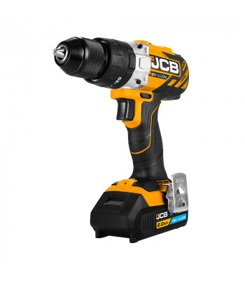 JCB 18V Brushless Combi Drill 2x 2.0Ah Battery in L-Boxx 136 - Code JCB-18BLCD-2