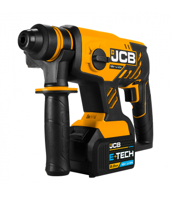 JCB 18V Brushless SDS Rotary Hammer Drill with 4.0Ah Lithium-ion battery in W-Boxx 136 Power Tool Case - Code JCB-18BLRH-5X
