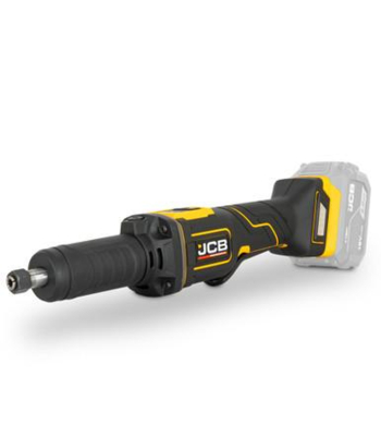 JCB Pro 18V Die Grinder, 6mm (1/4 inch ) & 8mm (5/16 inch ) Collet, Paddle Switch, Variable Speed Brushless (Bare Tool) - Code JCB-18PDG-6