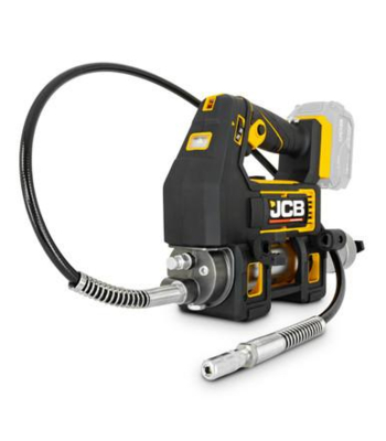JCB Pro 18V Grease Gun, 300g/min Max Flow, 410 / 455g Capacity, Variable Speed, Up To 10,150psi Pressure (Bare Tool) - Code JCB-18PGG-VS