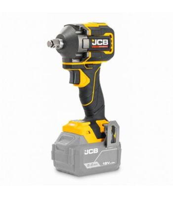 JCB Pro 18V ½” Impact Wrench, 280Nm Fastening, 350Nm ‘Nut-Nusting’ Torque,  (Bare Tool) - Code JCB-18PIW-350