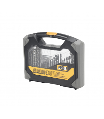 JCB 55 Piece Combination Drill and Bit Set - Code JCB-PTA-55