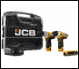 JCB 12V Twin Pack 2.0ah batteries in W-Boxx 102 Power Tool Case - Code 21-12TPK-WB-2