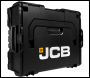 JCB 18V Angle Grinder with 2x 4.0Ah Lithium-ion battery and 2.4A charger in L-Boxx 136 Power Tool Case with free 115mm Segmented Diamond Blade - Code 21-18AG-4-PR