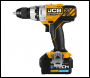 JCB 18V Drill Driver with 5.0Ah Lithium-ion battery and 2.4A charger - Code 21-18DD-5XB