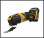 JCB 18V Multi-Tool with 2x 2.0ah batteries in W-Boxx 136 power tool case - Code 21-18MT-2-WB