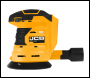 JCB 18V Orbital Sander with 2.0ah battery and 2.4A charger - Code 21-18OS-2X