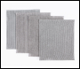 JCB Mixed Grit Mesh Sanding Sheet 4pk - Code 5055803319403