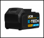 JCB 18V Brushless Combi Drill 2x 4.0Ah Battery in W-Boxx 136 with 4 Piece Multi Purpose Bit Set - Code JCB-18BLCD-4-A