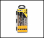 JCB 18V Brushless Combi Drill 2x 4.0Ah Battery in W-Boxx 136 with 4 Piece Multi Purpose Bit Set - Code JCB-18BLCD-4-A