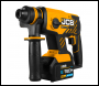 JCB 18V Brushless SDS Rotary Hammer Drill with 4.0Ah Lithium-ion battery in W-Boxx 136 Power Tool Case - Code JCB-18BLRH-4X-W