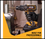 JCB Pro 18V Combi Drill 160Nm, Brushless, Anti-Kickback & Variable Speed, 25+3 Torque (Bare Tool) - Code JCB-18PCD-160