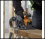JCB Pro 18V Circular Saw 185mm, 65mm Cut Depth, Aluminium Base, Incl. 2 Blades (Bare Tool) - Code JCB-18PCS-185