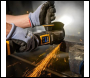 JCB Pro 18V Flat Head Angle Grinder, 5 inch  / 125mm, Digital Speed Control, Paddle Switch and Brushless (Bare Tool) - Code JCB-18PFAG-125