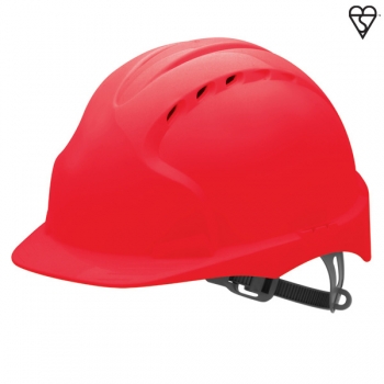 JSP EVO®2 Vented, Standard Peak, One Touch™ Slip Ratchet & 3D Adjustment System (EN397) (per 20)