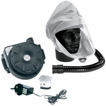JSP JETSTREAM Powered Air Respirator - 8 Hour Switch and Go Unit – Gas/Vapour Version c/w A2 Filter - APF 20