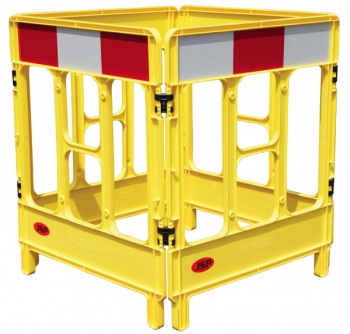 JSP 4 Gate Workgate Barrier (Red or Yellow)