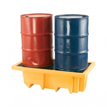 JSP 2 Drum Pallet Sump with Grating