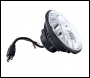 LTPRTZ 7” LED Headlight Chrome Reflector - Code LTPZ-HL7-2-C-RHD