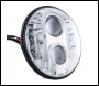 LTPRTZ 7” LED Headlight Chrome Reflector - Code LTPZ-HL7-2-C-RHD